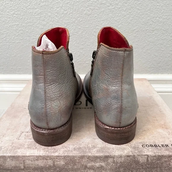 Bed Stu Yurisa Booties in Silver Lux